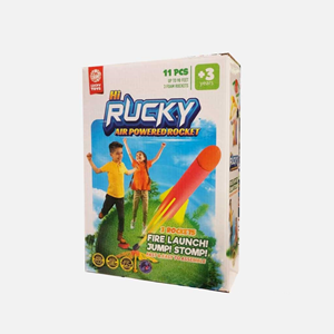 اسباب بازی موشک 11 قطعه لاکی تویز Lucky Toys سری راکی RUCKY مدل 1151_اسباب بازی